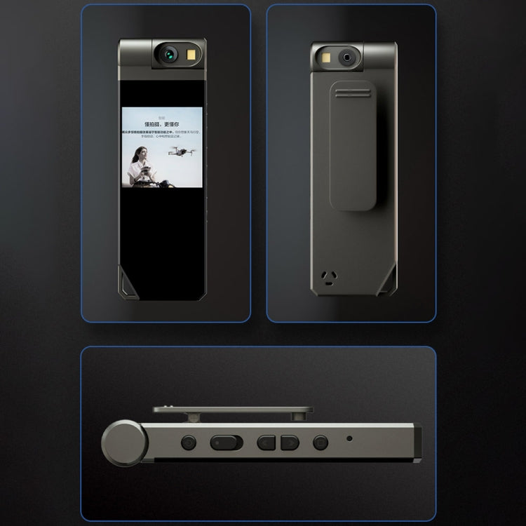 B40 2K Portable Mini Camera HD Video Recorder Support Loop Recording & Motion Detection(Silver)