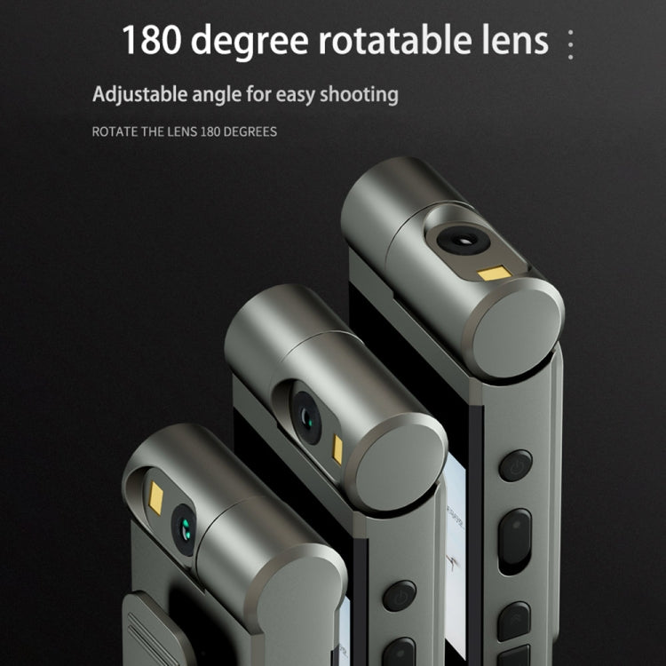 B40 2K Portable Mini Camera HD Video Recorder Support Loop Recording & Motion Detection(Silver)