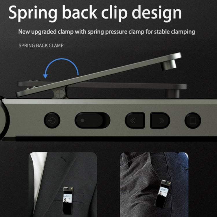 B40 2K Portable Mini Camera HD Video Recorder Support Loop Recording & Motion Detection(Silver)