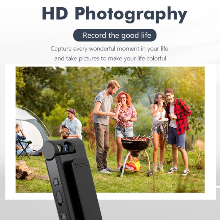 iDV L13 1080P Portable HD Mini Audio Video Recorder(Black)
