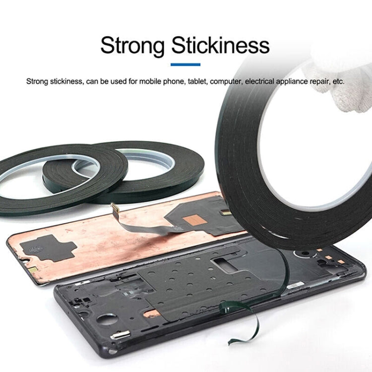 2mm Foam Double-Sided Tape for Phone Screen Repair, Length: 10m