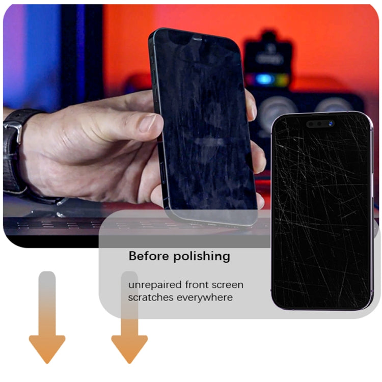 TBK 938F Automatic Grinding Polishing Machine Display Scratch Removal Machine, Plug:US