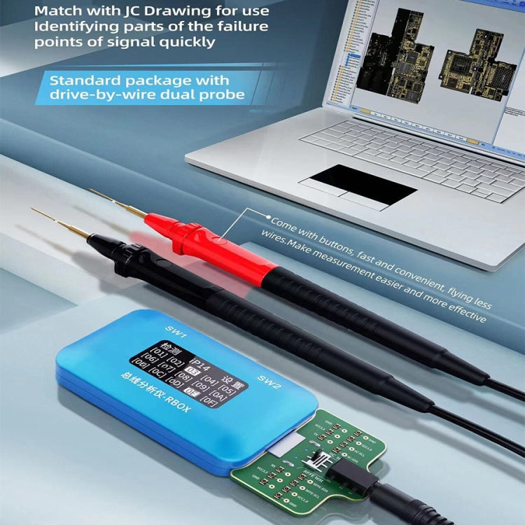 JCID Rbox Bus Analyzer for iPhone and Android Signal Faults Detection