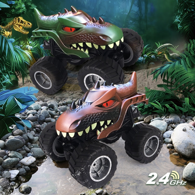JJR/C Q148 2.4G Remote Control Dinosaur Climbing Car(Brown)