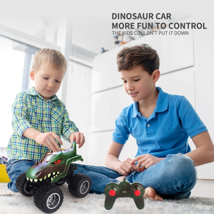 JJR/C Q148 2.4G Remote Control Dinosaur Climbing Car(Green)