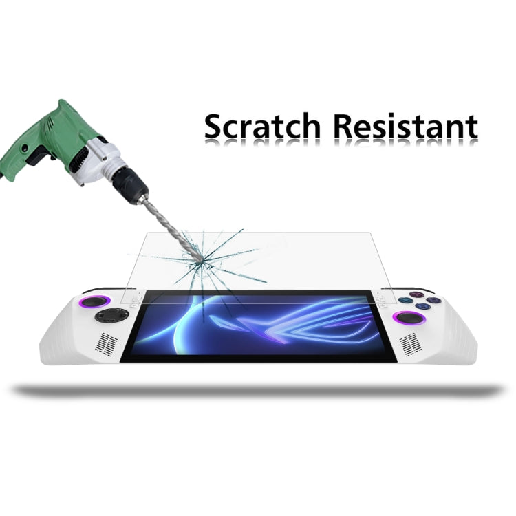 For ASUS ROG Ally 25pcs 9H 0.3mm Explosion-proof Tempered Glass Film