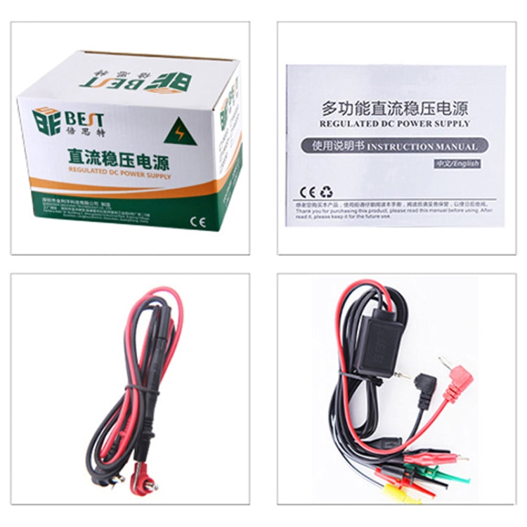 BEST 1502DD 15V / 2A Digital Display DC Regulated Power Supply, 110V US Plug