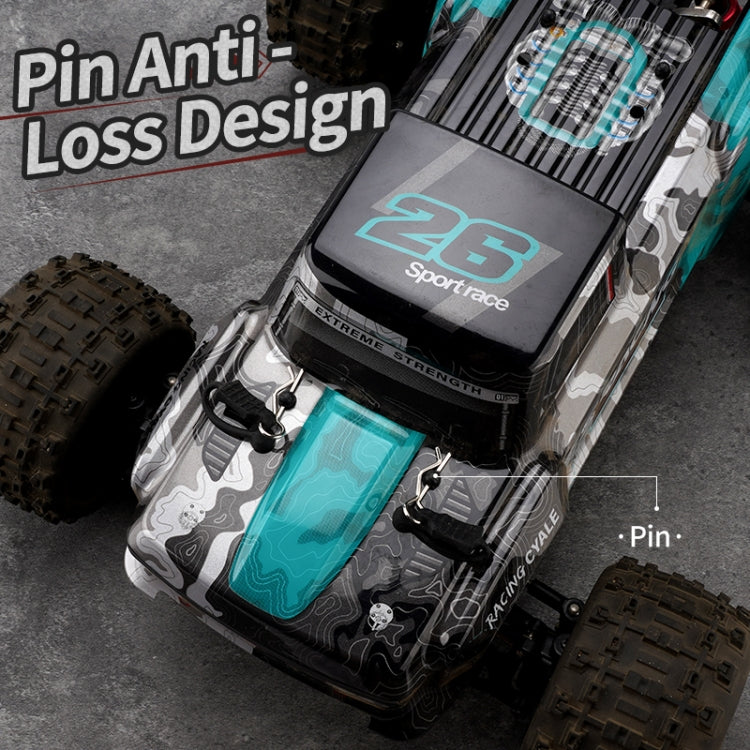 JJR/C Q146 Electric 4WD Alloy Short Card Off-Road Remote Control Car(Green)