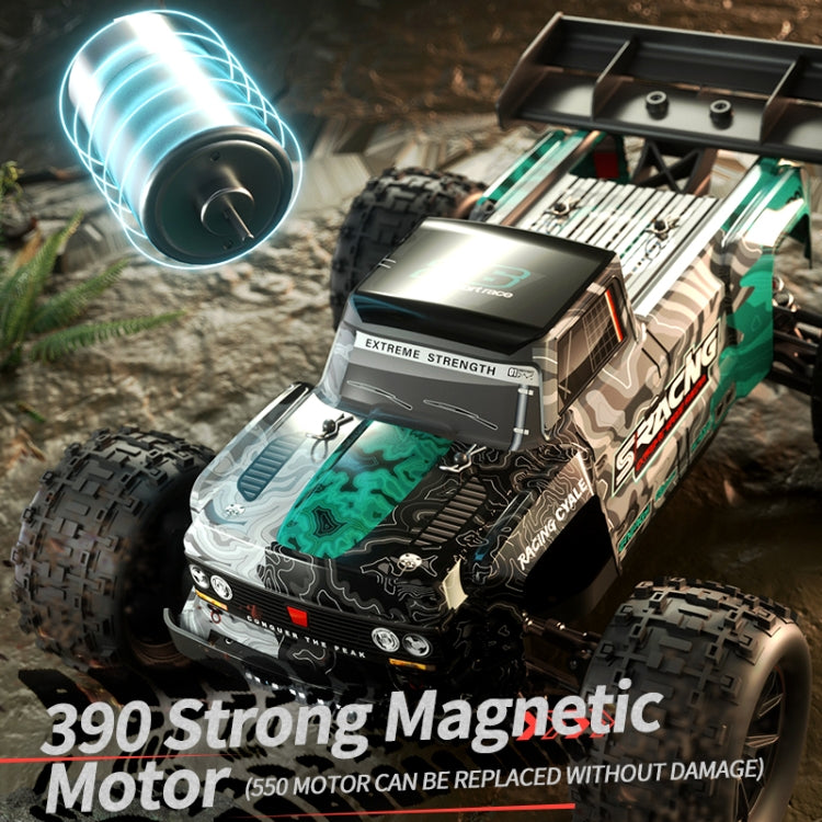 JJR/C Q146 Electric 4WD Alloy Short Card Off-Road Remote Control Car(Red)