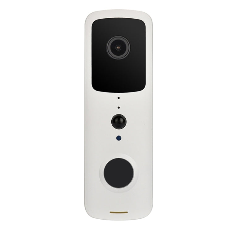 T30 Tuya Smart WiFi Visual Dingdong Doorbell with Battery Supports Two-Way Intercom & Night Vision(White)
