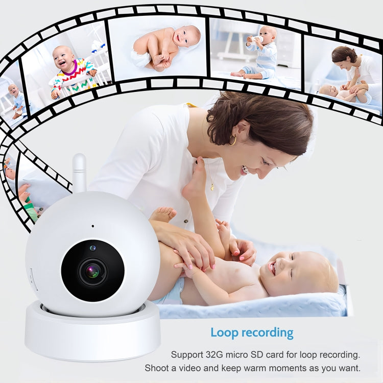 ABM201 4.5 inch Wireless Video Night Vision Baby Monitor Security Camera(US Plug)