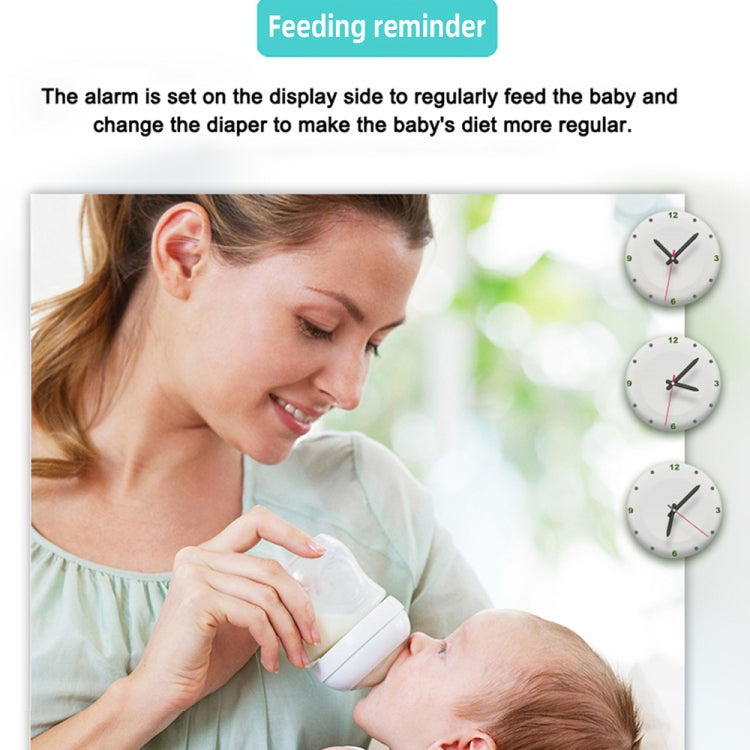 ABM600 3.5 inch Wireless Video Night Vision Baby Monitor Security Camera(EU Plug)