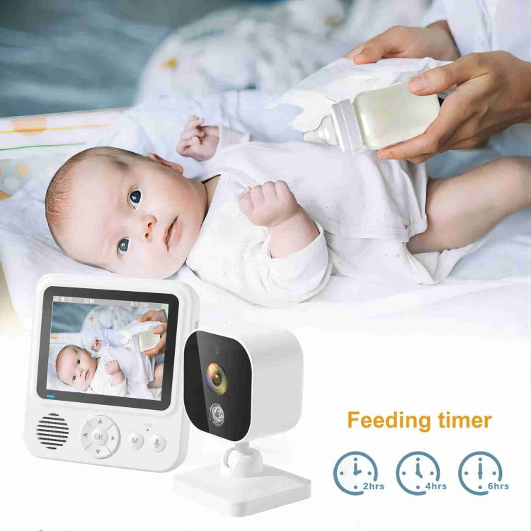 ABM900 2.8 inch Wireless Video Night Vision Baby Monitor Security Camera(EU Plug)