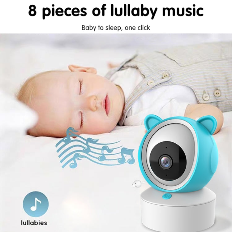 YE9-C1 5 inch Dual Mode 2.4G + 915M Video Night Vision Baby Monitor Security Camera(US Plug)