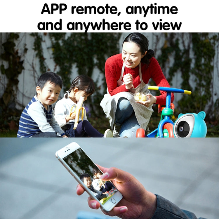 YE9-C1 5 inch Dual Mode 2.4G + 915M Video Night Vision Baby Monitor Security Camera(EU Plug)