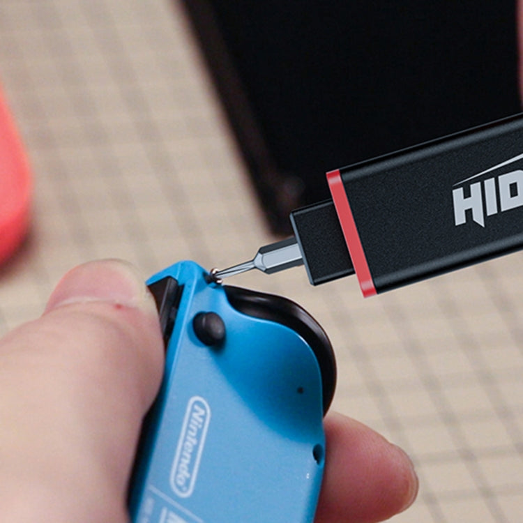 JAKEMY JM-8195 21 in 1 S-2 Bits Square Handle Design Screwdriver(Black)