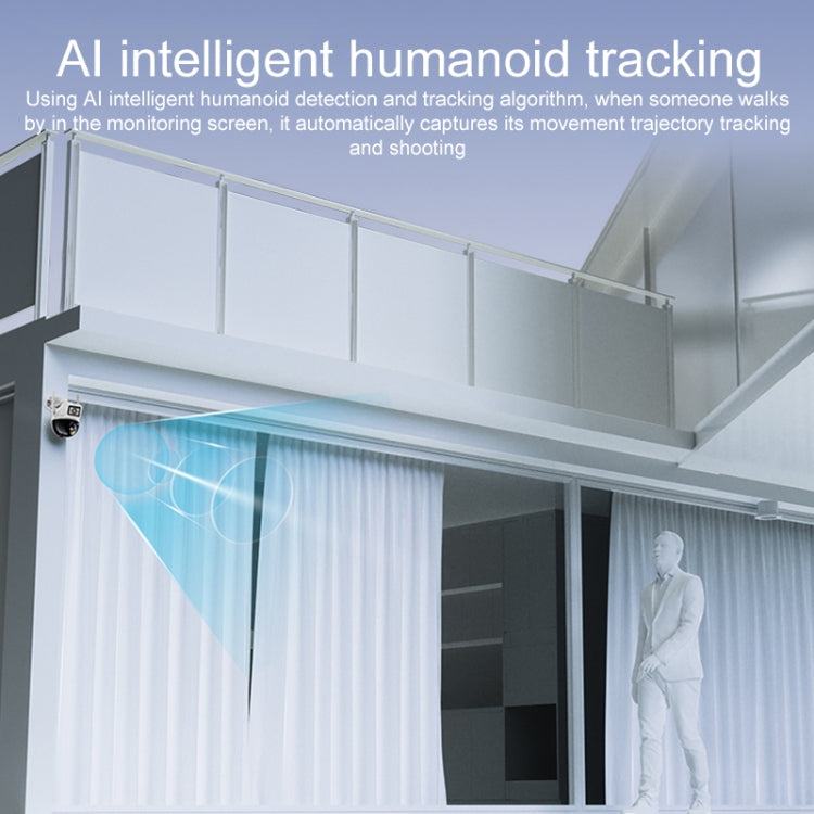 Yesido KM12 2.0MP Dual Lens Full Color HD Camera, Specification:EU Plug