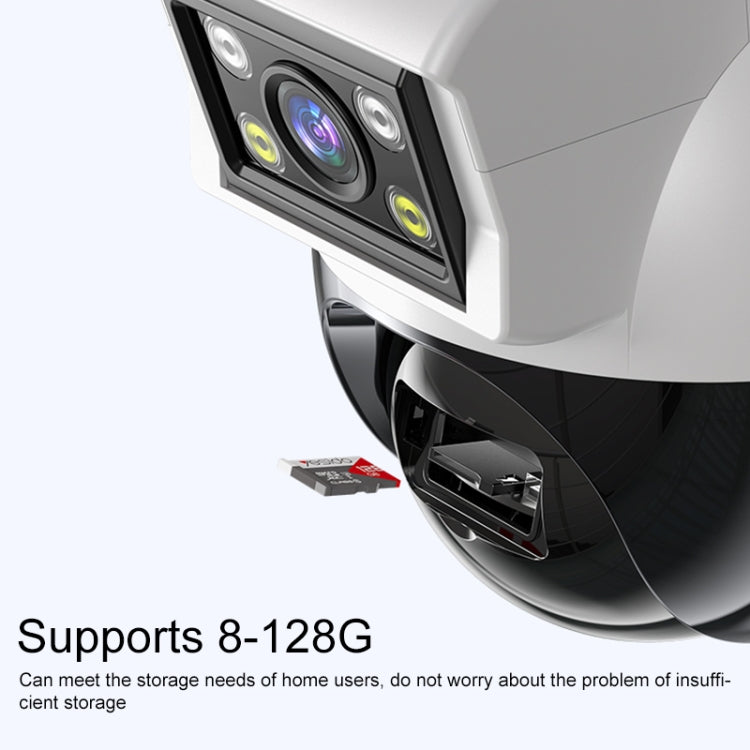 Yesido KM12 2.0MP Dual Lens Full Color HD Camera, Specification:EU Plug