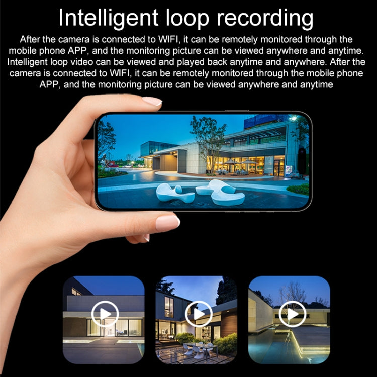 Yesido KM12 2.0MP Dual Lens Full Color HD Camera, Specification:EU Plug