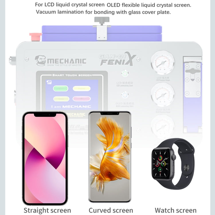 Mechanic GAN-01 FENIX 8 inch 320W Constant Temperature Lamination Defoaming Integrated Machine, Plug:US