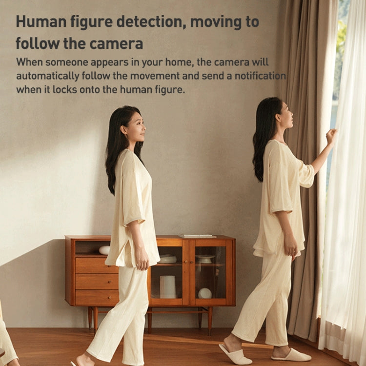 Original Xiaomi Smart Camera 3 Pro PTZ 360 Degree Panorama 350W Pixels Two-Way Voice Call, US Plug(White)