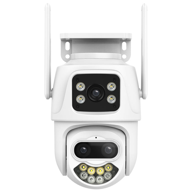 QX102 3MP WiFi Triple Camera Supports Two-way Voice Intercom & Infrared Night Vision(US Plug)