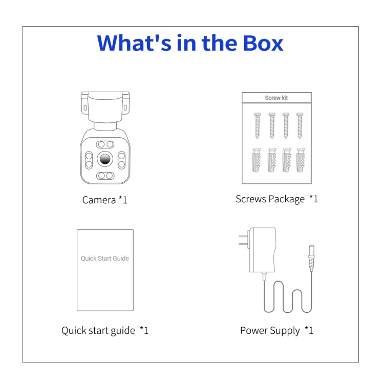 ESCAM PT303 3MP HD Motion Detection APP Control Pan & Tilt WiFi IP Camera(US Plug)