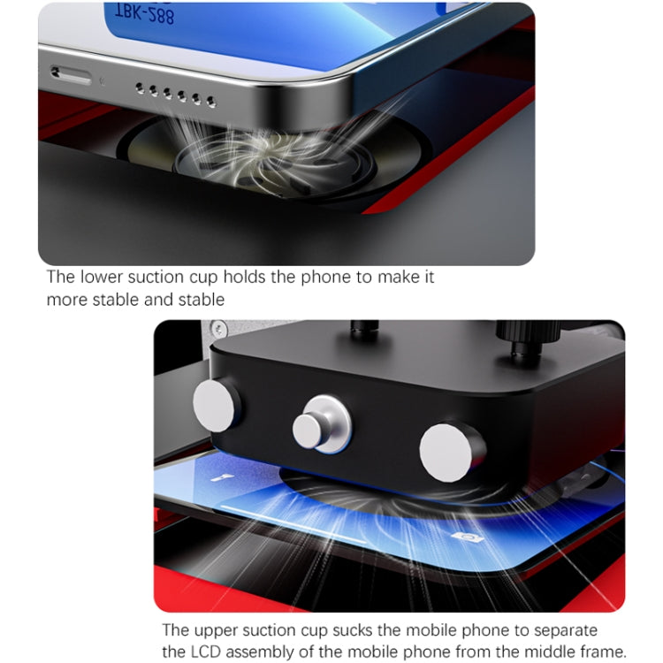 TBK 288M Automatic Screen Disassembly Machine Built-in Vacuum Pump, UK Plug