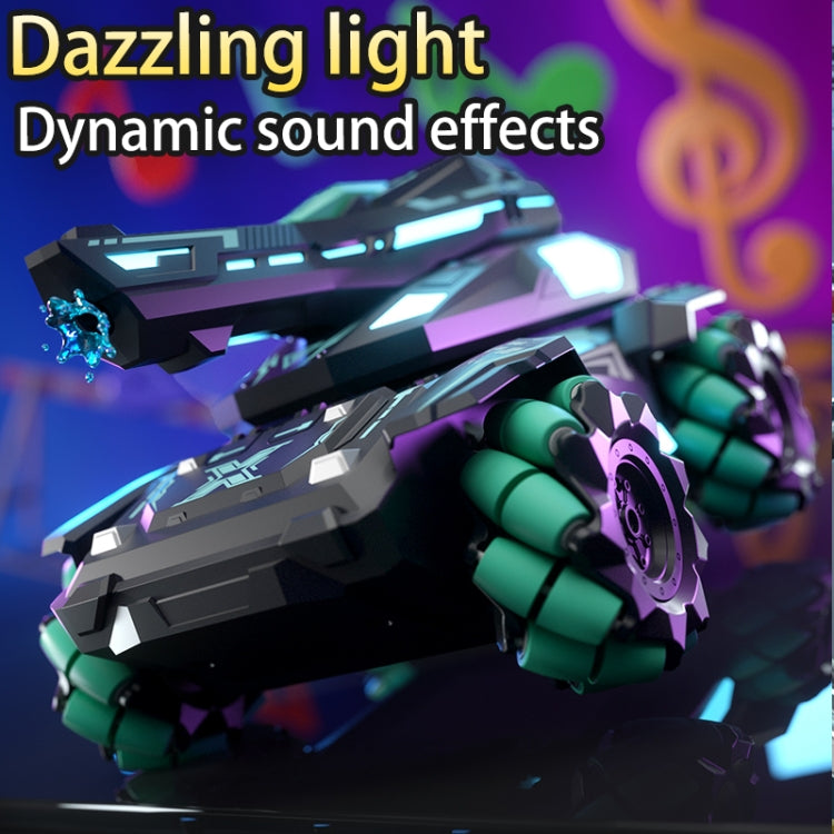 Q171 2.4G Stunt Water Bomb Battle Armor Model Remote Control Car, Specification:Dual Control(Red)