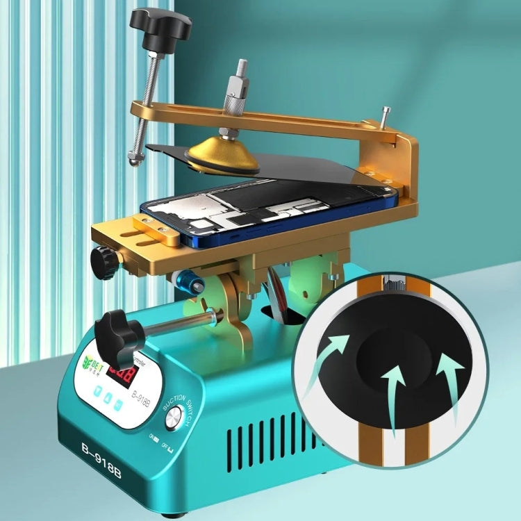 BEST B-918B 7 inch Multi-function Mobile Phone Screen Rotary Separator, EU Plug