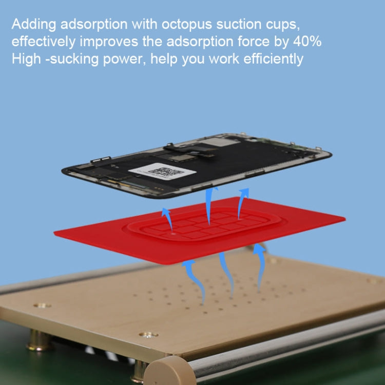 BEST S-2000 7 inch Non-slip Silicone Suction Pad for Vacuum Separator