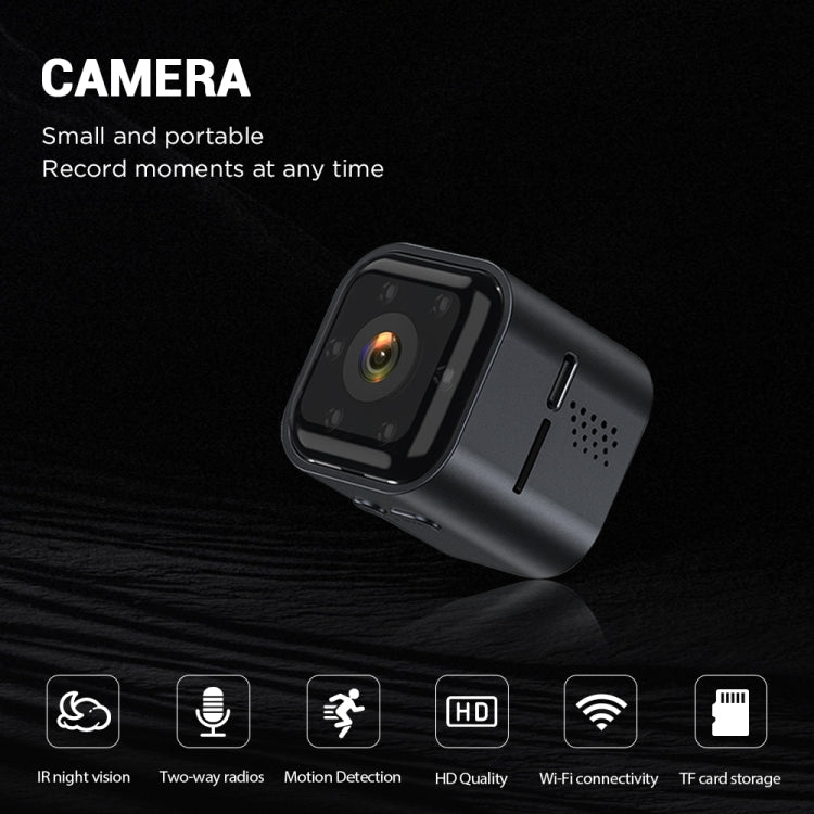 AS03 Outdoor HD Mini Infrared Night Vision Smart Camera(Black)
