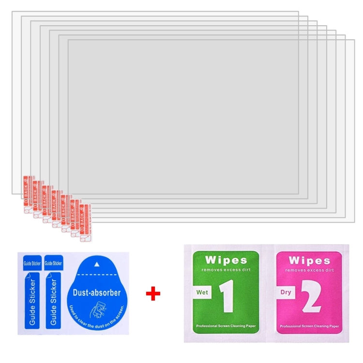 For MSI Claw 7 inch Game Console 25pcs 9H 0.3mm Explosion-proof Tempered Glass Film