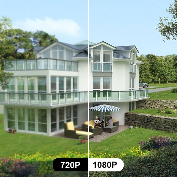 SriHome SH045 2MP DC12V IP66 Waterproof AI Auto Tracking Night Vision WiFi HD Camera(UK Plug)