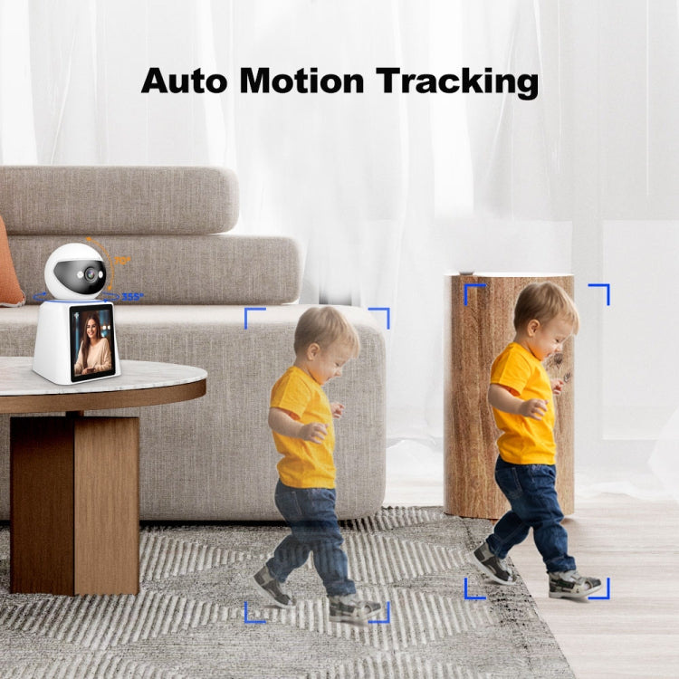 Srihome SH053 2MP 2.8 inch IPS Screen Smart IP Camera Baby Monitor(UK Plug)