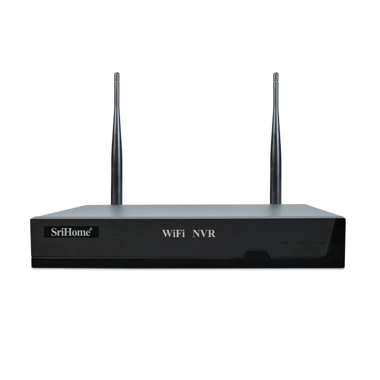 SriHome NVS001E-IPC056 Ultra HD 4 Channel WiFi Network Video Recorder Set(EU Plug)