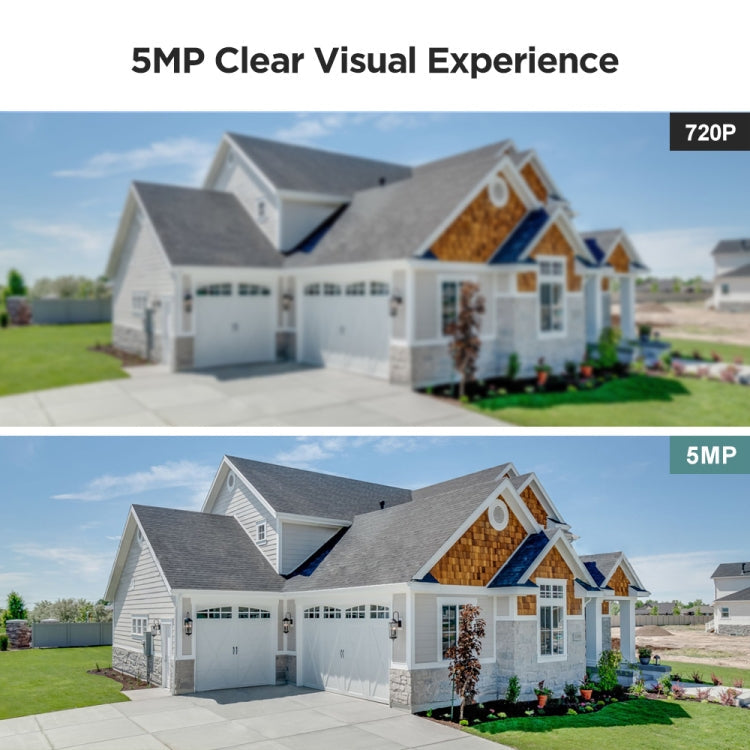 SriHome NVS010-IPC047 Ultra HD 4 Channel WiFi Network Video Recorder Set(EU Plug)