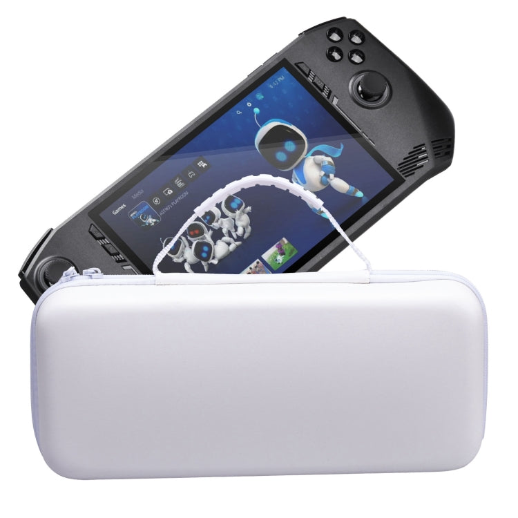 For MSI Claw EVA Portable Game Console Handheld Storage Bag(White)