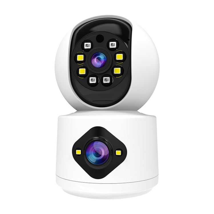 Y6204 4MP Zoom HD Indoor Waterproof Smart WiFi Camera, Specification:UK Plug(White)