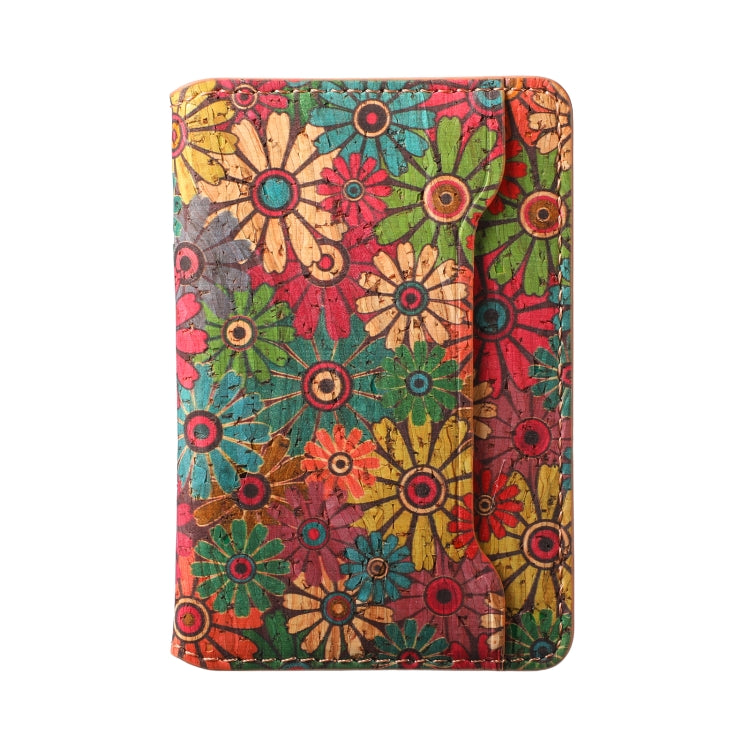 Four Seasons Flower Card Bag Mobile Phone Back Sticker(Flower 03)