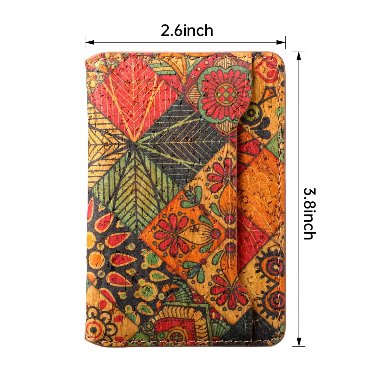Four Seasons Flower Card Bag Mobile Phone Back Sticker(Flower 04)
