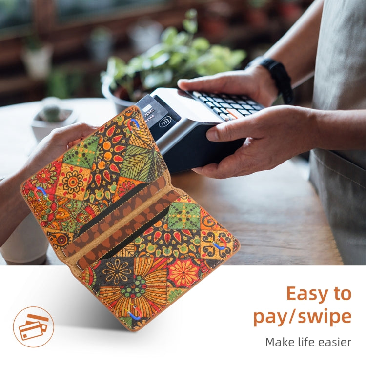 Four Seasons Flower Card Bag Mobile Phone Back Sticker(Flower 04)