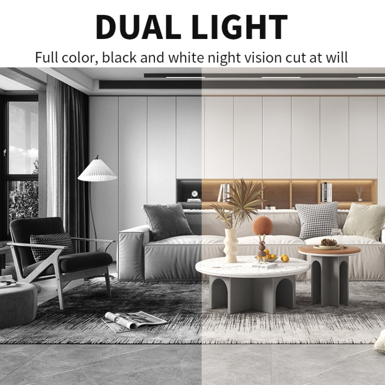 CM-I310M 3MP 180 Degree Panoramic Smart PTZ WiFi Surveillance Camera, AU Plug(White)