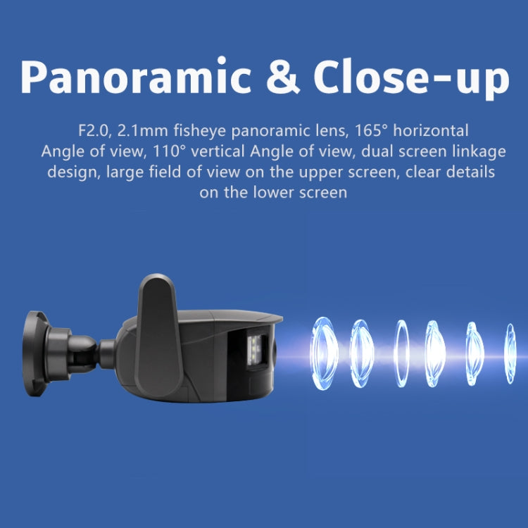 CM-I311M 5MP Smart HD Electronic PTZ Wireless WiFi Surveillance Camera, UK Plug(Grey)