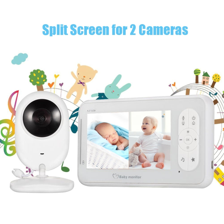 SP920 4.3 inch TFT Screen Baby Monitor Care Camera(US Plug)