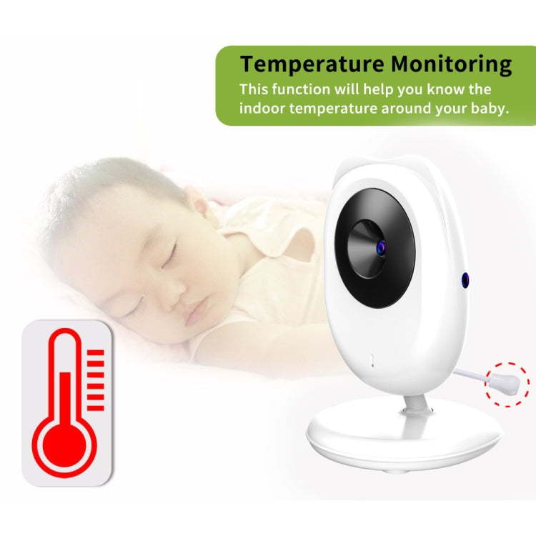 SP990 2.4 inch LCD Screen Baby Monitor Care Camera(US Plug)