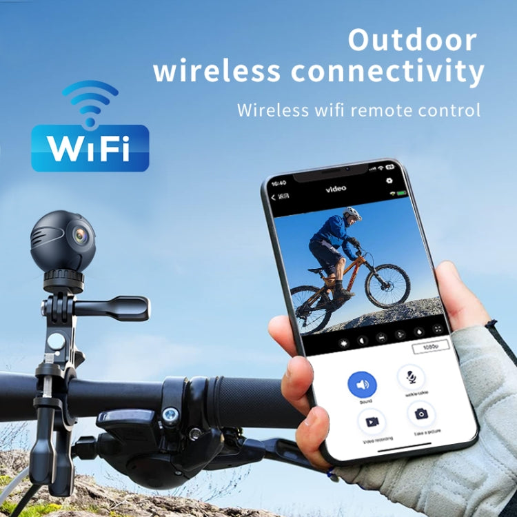 X3 Wireless Mini DV WiFi IP Camera, Support Night Vision / Motion Detection(Black)