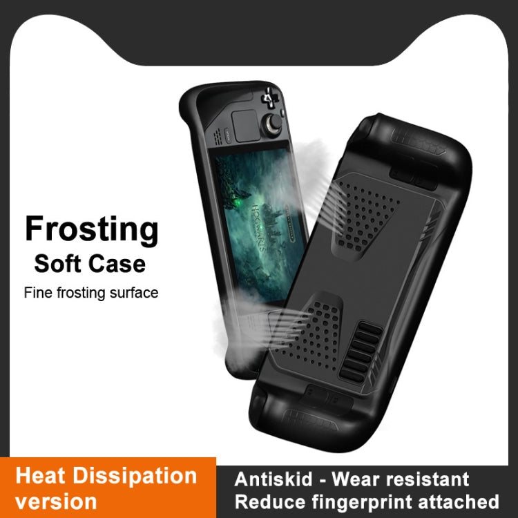 For Steam Deck / Steam Deck OLED IMAK UC-3 Series Shockproof Frosted TPU Phone Case