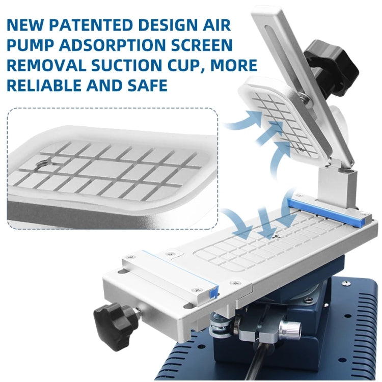 Kaisi 946 Max Double Vacuum Pumps LCD Separator Rotating Thermal Machine, US Plug