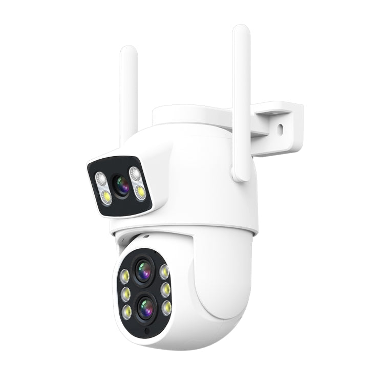 ESCAM QF500 5+5MP Motion Detection WiFi Intelligent 10X Optical Zoom Camera(US Plug)
